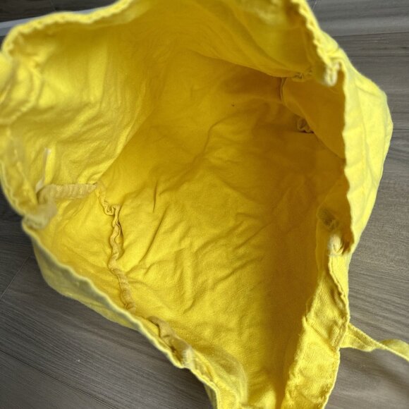 VINTAGE ALPO CAT FOOD YELLOW CANVAS TOTE BAG, GARFIELD 1978‎ - Picture 12 of 12